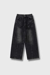 Streetwear Pants – Streetwear Pants – "BANTER" Baggy Pants front view