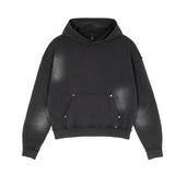 Oversized Streetwear Hoodie – TENEBRE - HOODIE front view