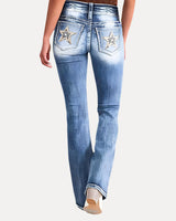 Baggy Denim Jeans – Frost Flared Jeans
