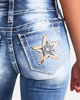 Baggy Denim Jeans – Frost Flared Jeans