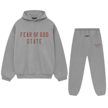 Fear of God Essentials FW24 Dark Heather State Full set