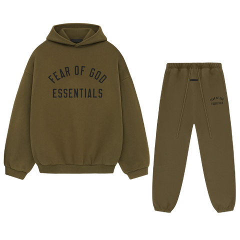 Fear of God Essentials FW24 Olive Full set