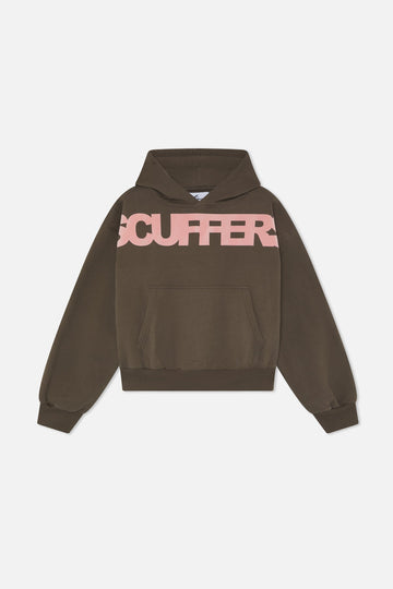 Scuffers Flock Brown Hoodie