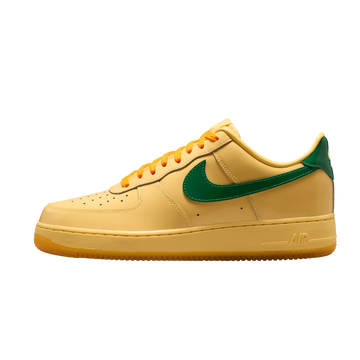 Nike Air Force 1 Low Patent Leather Topaz Gold Pine Green