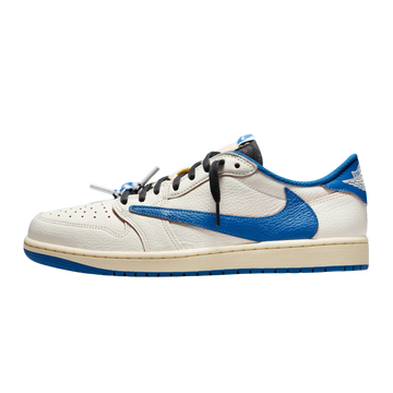 Jordan 1 Retro Low OG SP Fragment x Travis Scott Sail Military Blue