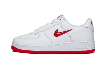 Nike Air Force 1 Low '07 Retro Color of the Month Jewel Swoosh University Red