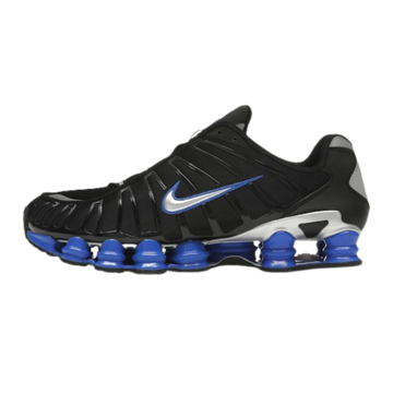 Nike Shox TL Black Racer Blue Metallic Silver