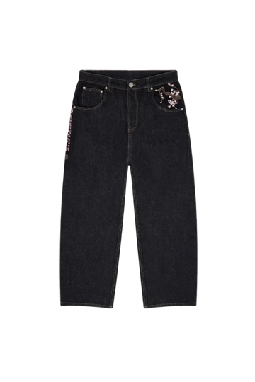 Embroidery Baggy Pants