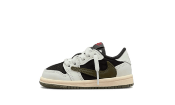 Air Jordan 1 Retro Low OG SP Travis Scott Olive Bébé (TD)