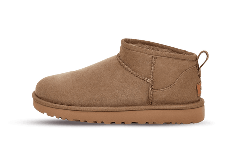 Streetwear Essential – UGG Classic Ultra Mini Antelope front view